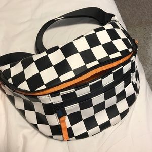Urban Outfitters checkered fanny pack